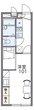 レオパレスジュネスの物件間取画像